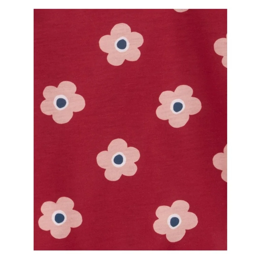 Carters Owl Flower Nightgown Lot Girl‎ 8 10 Long Short Sleeve Red Navy Polka Dot